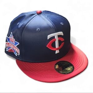 New Era 59FIFTY Minnesota Twins baseball hat, size 7 & 1/2
